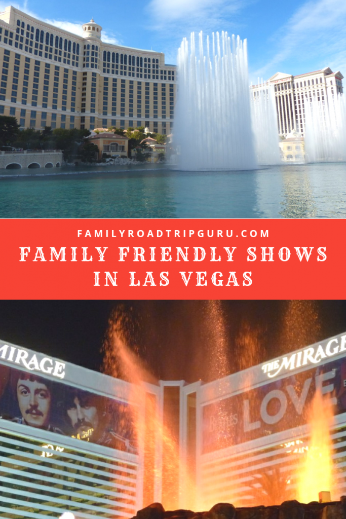 Family Friendly Shows in Las Vegas Family Road Trip Guru Kid